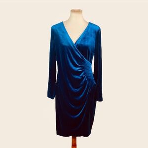 DKNY Velvet Dress